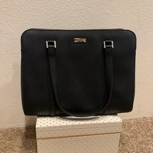 NWT Kate Spade Black Tote Miles Newbury Lane